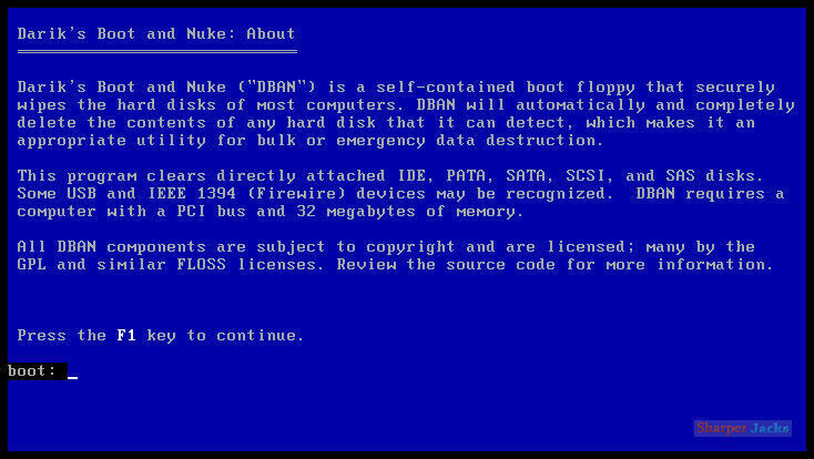 NEW & Fast Ship! Darik's Boot & Nuke Hard Drive Eraser / Remover / Delete - USB gallery