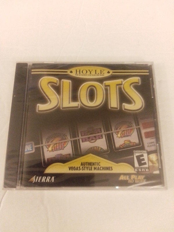 Hoyle Slots From Sierra 2001 Jewel Case Edition For WIndows Brand New Sealed