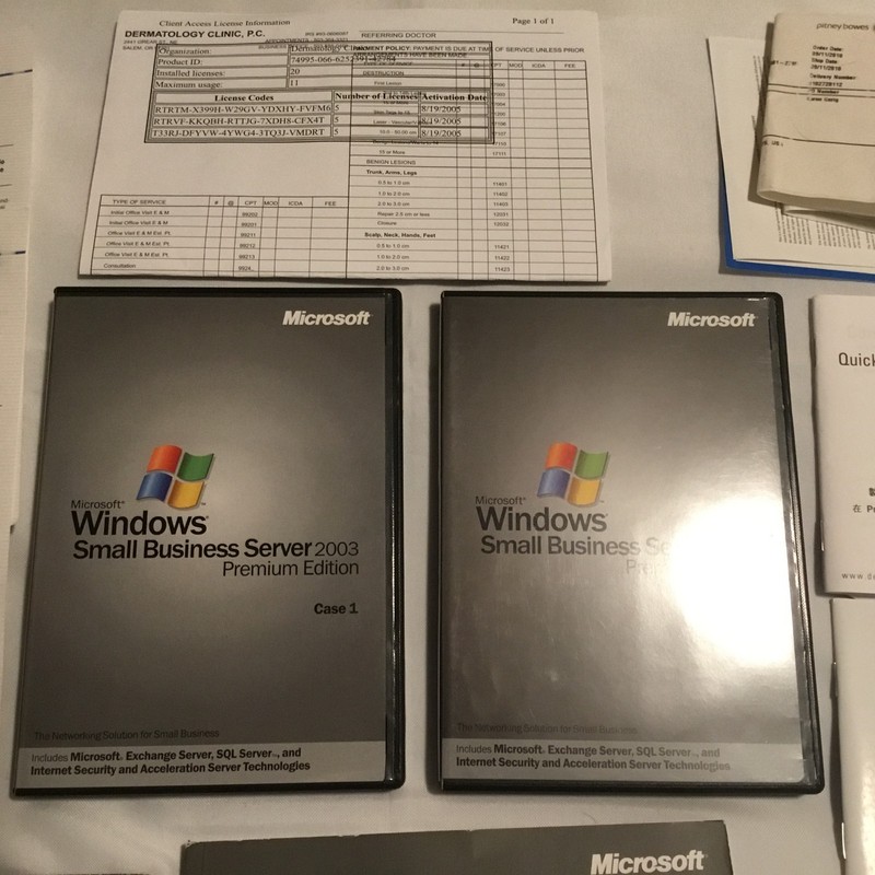 Microsoft Windows Small Business Server 2003 Premium Edition w/ Product Keys gallery