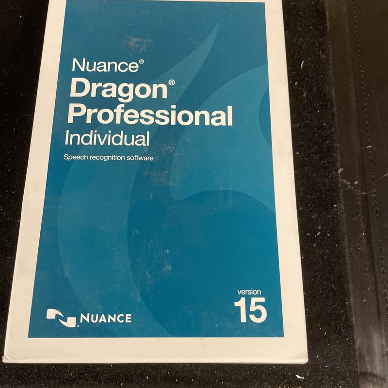 Nuance Dragon Professional Individual v15 Speech Recognition DVD for Windows
