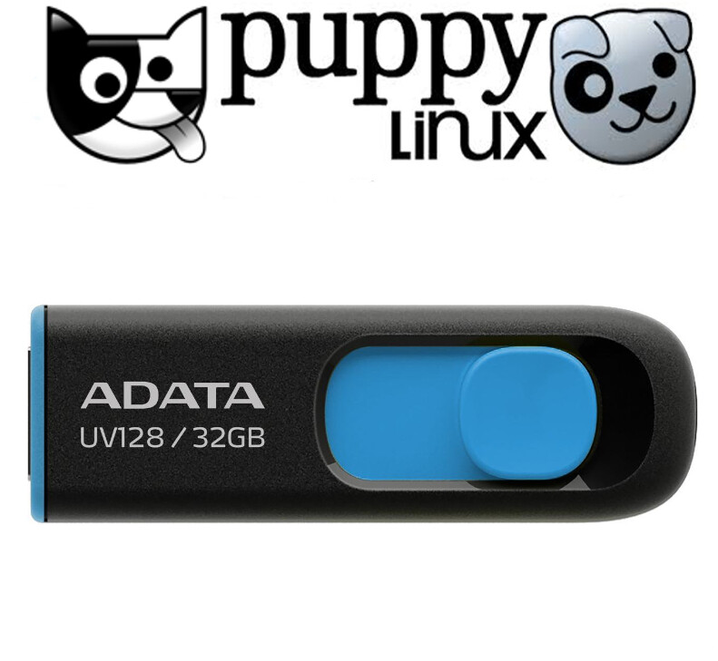 Puppy Linux S15Pup64-22.12 64 Bit 32Gb 3.2 Usb Drive Linux Bootable Live Install