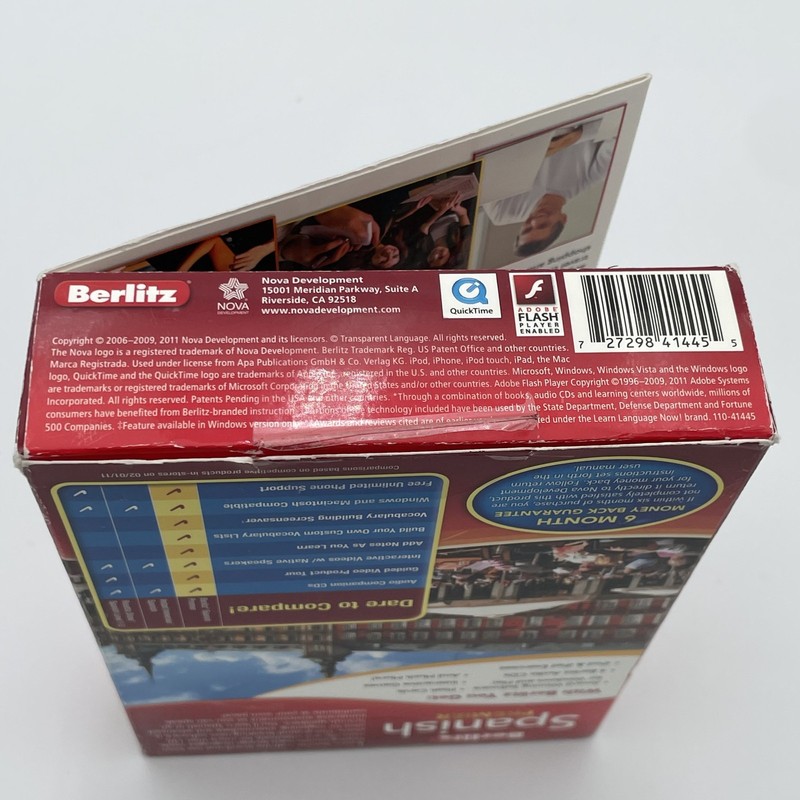 Berlitz Spanish Premier Learning Software For Mac, Windows XP, Vista, And 7 gallery
