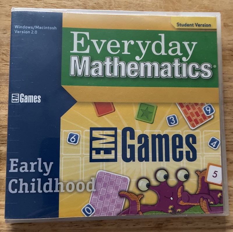 Everyday Math Games Kit Ser.: Em Games Student CD-ROM Early Childhood