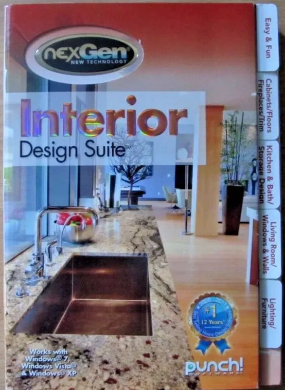 Punch! Software Project Interior Design Suite (PC, 2005) *New,Sealed*