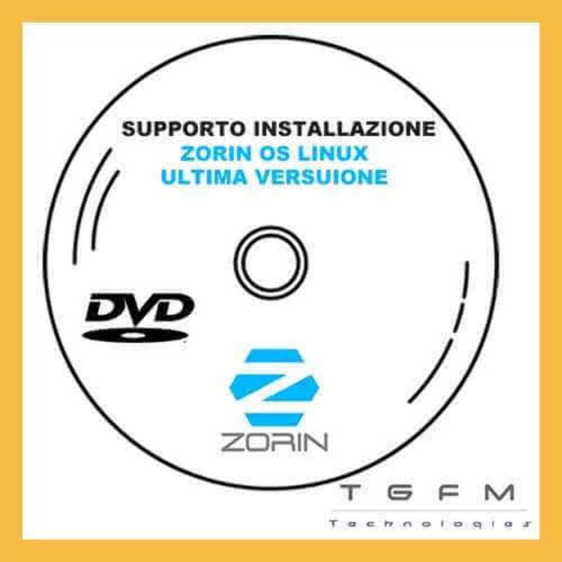ZORIN OS Linux 64 Bit Installation Bootable Disc DVD Latest Version