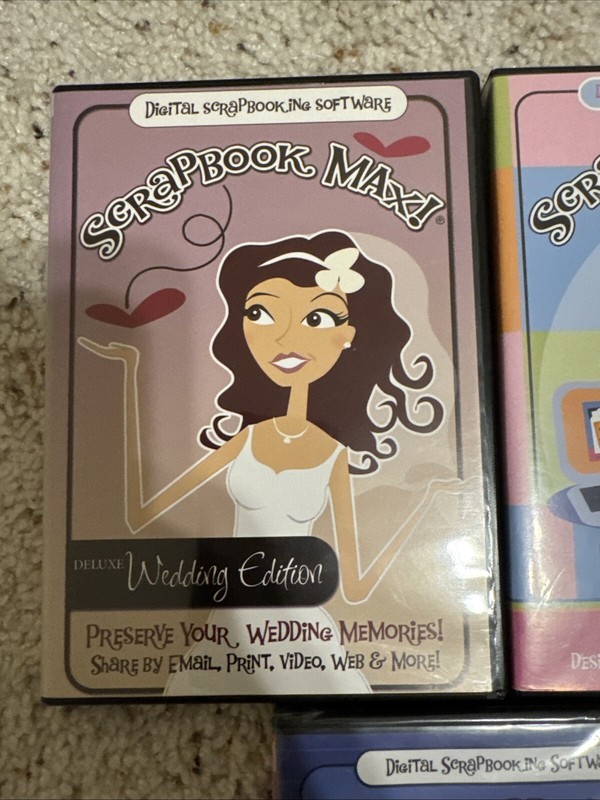 Scrapbook Max Wedding Edition School Edition Computer Program Software gallery