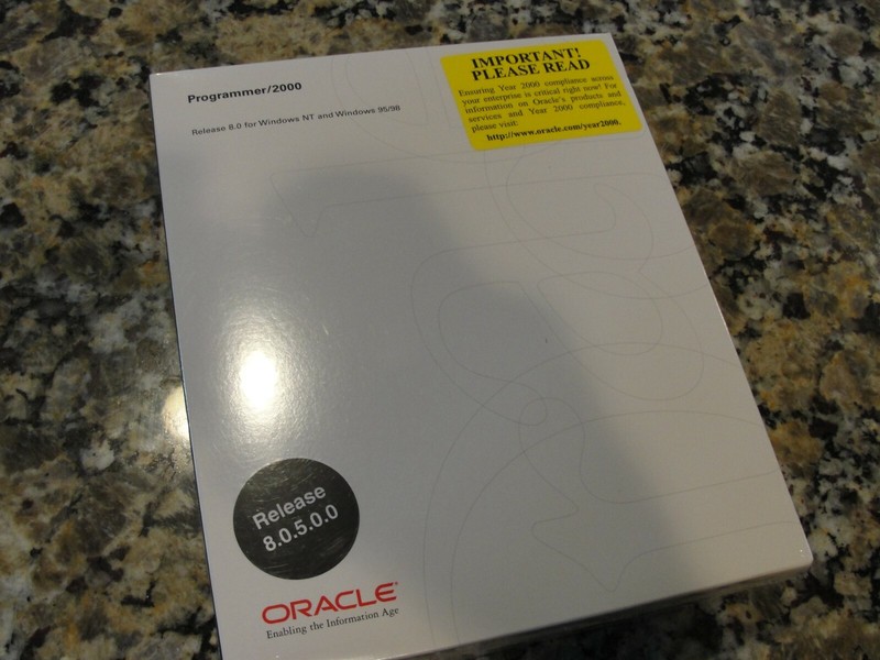 Oracle Programmer/2000 ver. 8.0.5.0.0 for Windows NT and 95/98. gallery