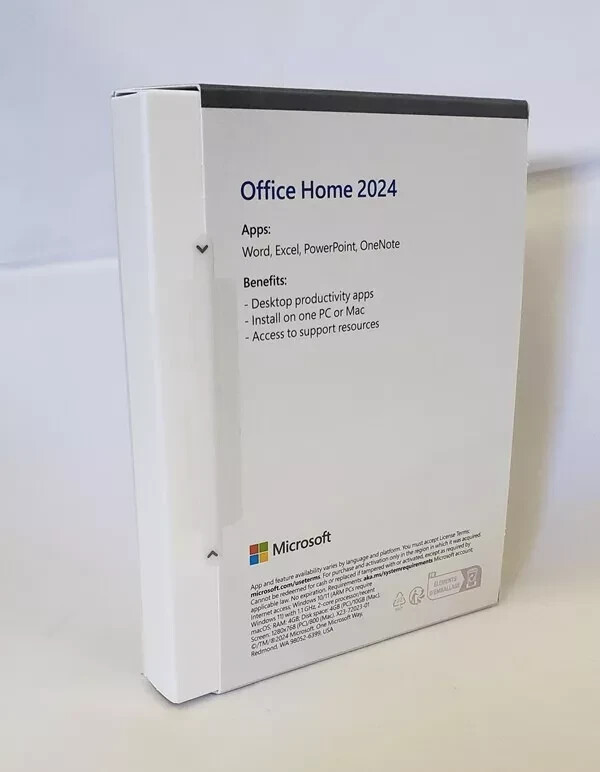 Microsoft Office Home 2024 PC or Mac Lifetime License Product No Subscription gallery