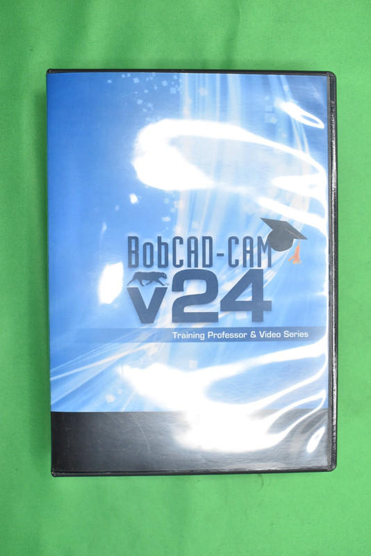 BobCAD Cam V24 Training Professor & Video (10 Disc Set) w Workbook/Cad File Disc gallery