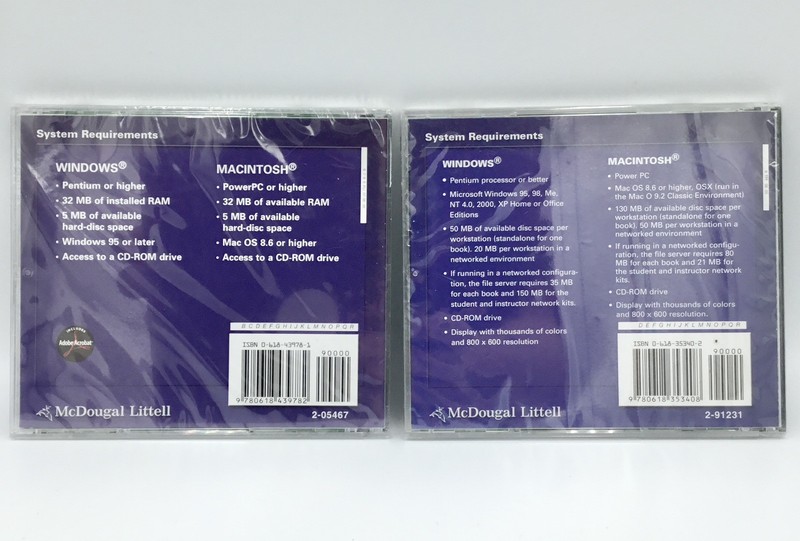 NEW- McDougal Littell Algebra 2 eEdition & Student Tutor Windows/Mac CD-ROM gallery