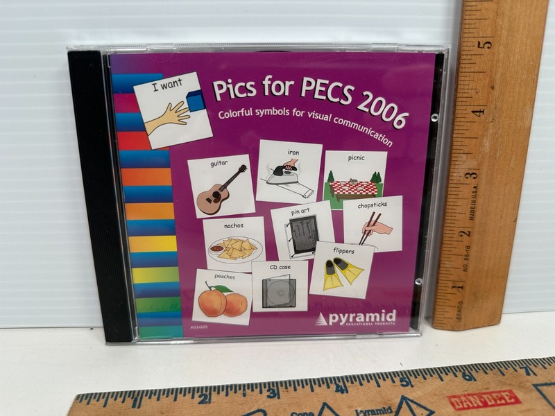 Pics for PECS 2006 Colorful Symbols Visual Communication Software Pyramid