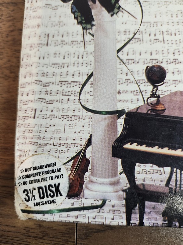 Vintage Music Flash Cards By Burt Fischer Ibm Pc 3 1/2" Disk Vintage gallery