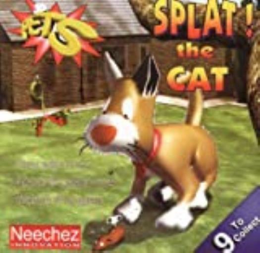 Splat the Cat PC CD virtual desktop pet care for animal hatch egg adventure game