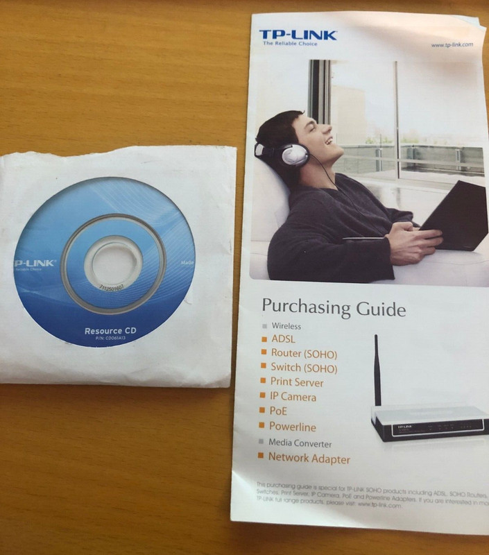 TP-LINK - RESOURCE CD - P/N: CD061A13 With Purchasing Guide gallery