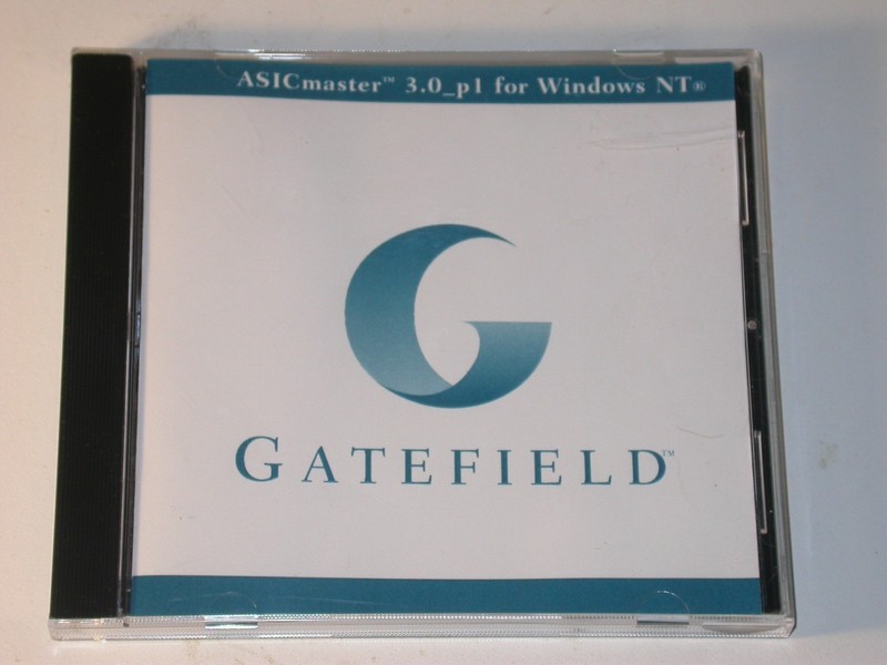 Gatefield ASICmaster 3.0 ASIC Design Software Computer Program