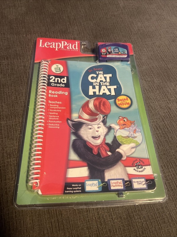 Leap Frog LeapPad Dr Seuss The Cat in the Hat 2nd Grade Reading Book