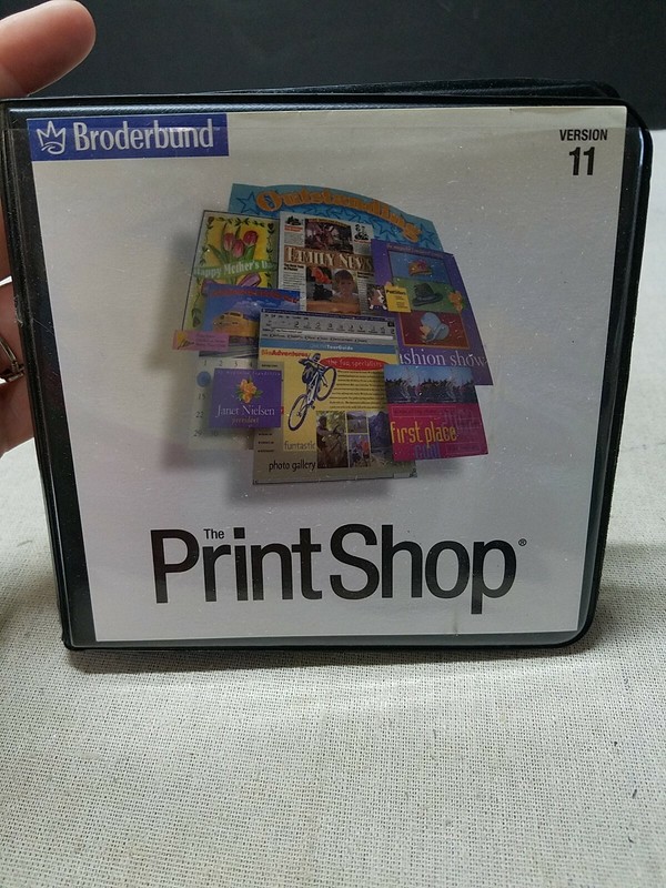 PrintShop Pro Publisher Version 11 Broderbund Art CDs