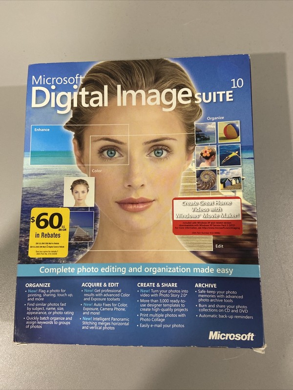 Microsoft for Windows Digital Image Suite 10