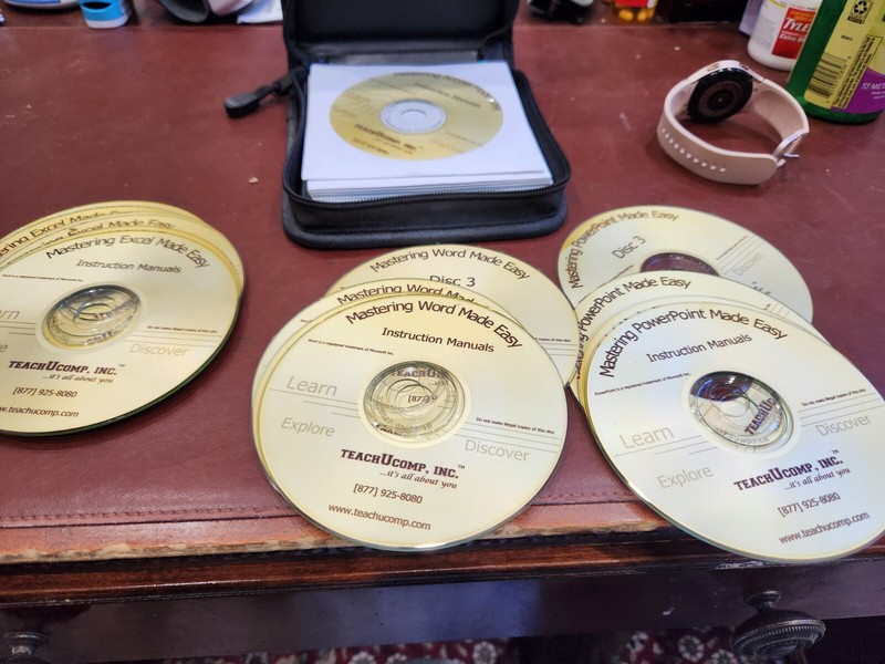 Global Infrastructure Services: 20 training DVDs Excel, Word, Powerpoint, Access