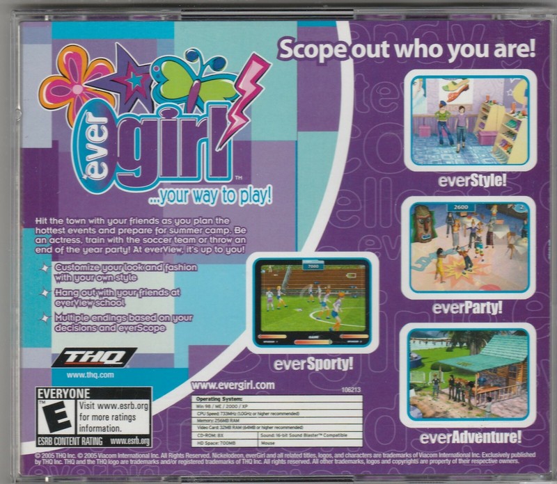 evergirl by THQ ~ CD-ROM gallery