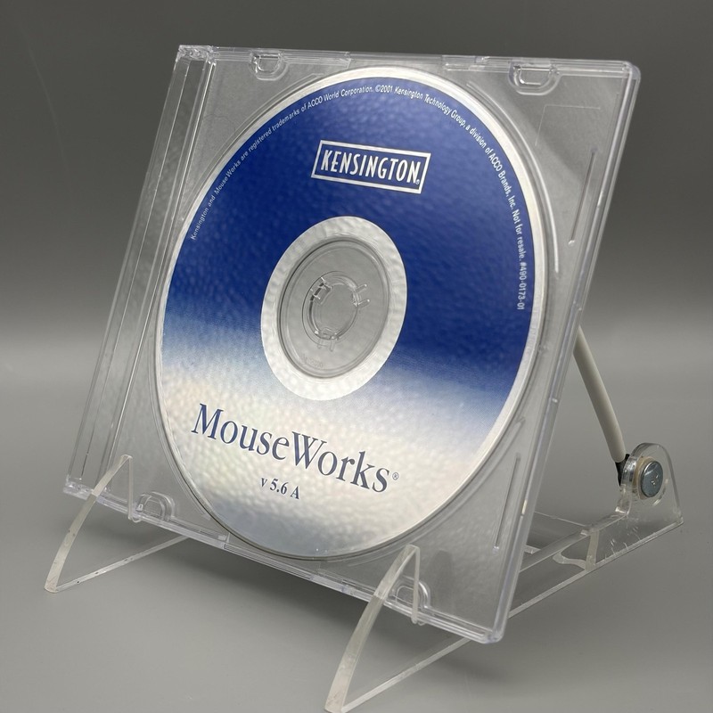 Vintage 2001 Kensington MouseWorks V5.6 A Utility CD-ROM Mouse Driver Update gallery