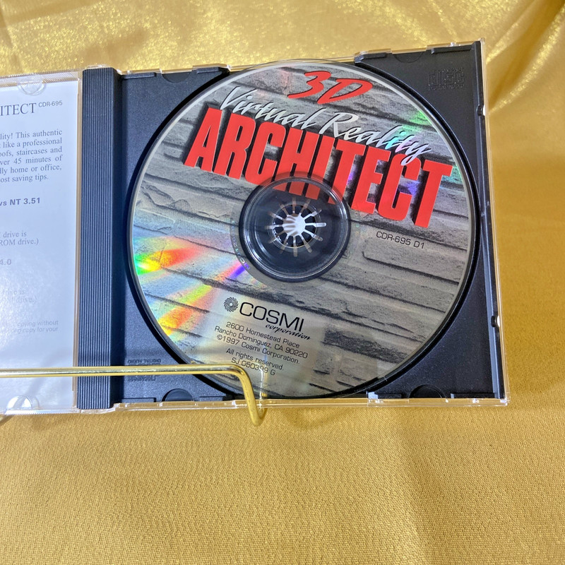 3-D Virtual Reality Architect (1997 CD-ROM) Vintage Software / Windows gallery
