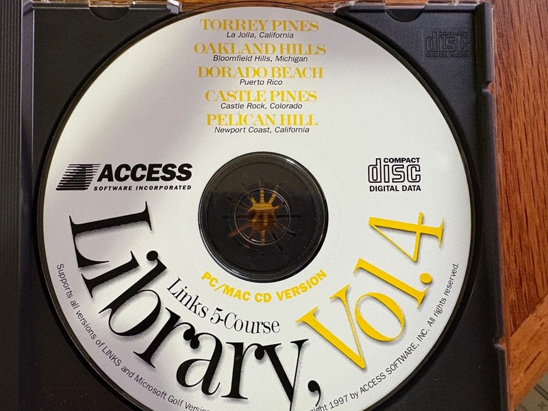 Access Software Links 5-Course Library Software 4 Disk Set in Jewel Case gallery