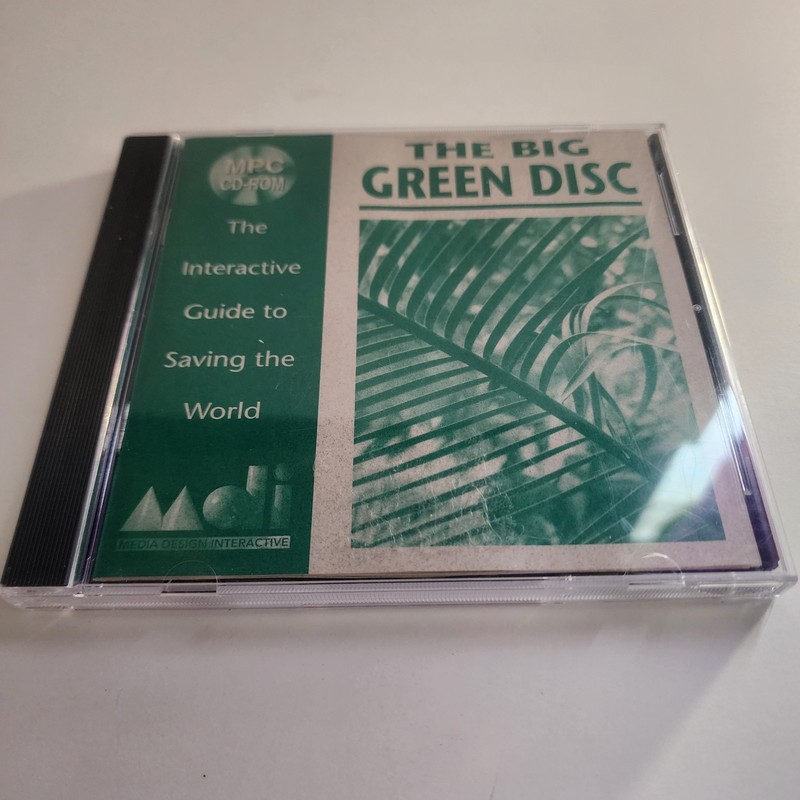 THE BIG GREEN DISC PC CD-ROM – The Interactive Guide to Saving the World -…
