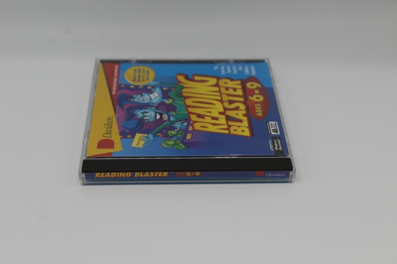Vintage Reading Blaster Ages 6-9 for Windows 95 PC CD-ROM Davidson Used ALL lear gallery
