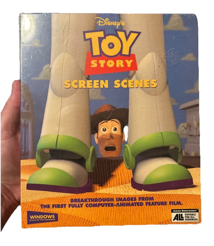 SOFTWARE Pixar Disney’s Toy Story Screen Scenes Genuine (BRAND NEW) Sealed