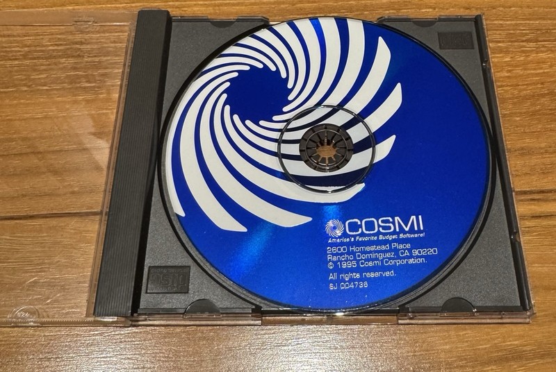 Cosmi – America’s Favorite Budget Software 1995 1996 1997 98 PC CD-ROM Financial