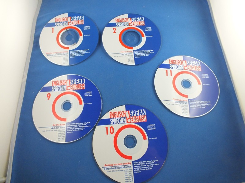 English speaking 5 audio CD language course course language disc software English new