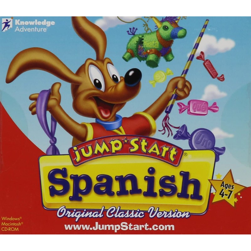 JumpStart Spanish Children’s Language Learning Software