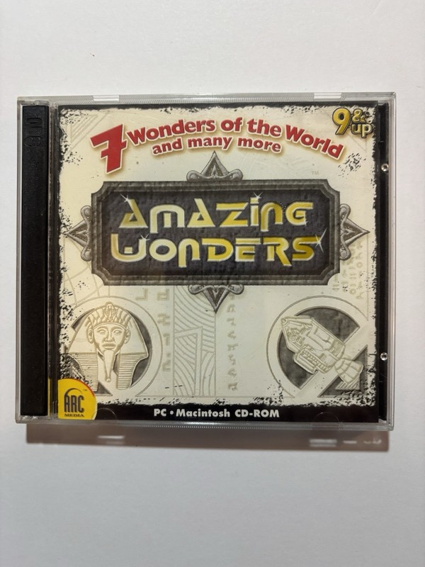 Amazing Wonders (Ages 9+) (2 PC/MAC-CDs, 2000) for Win/Mac –