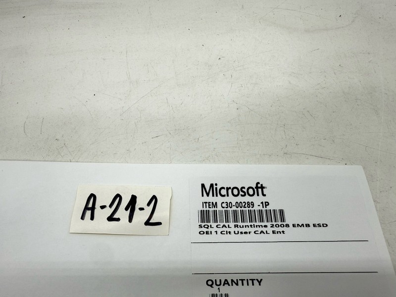 3x Microsoft Windows Server 2008 R2 User CAL Licenses – Original ESD Digital Key