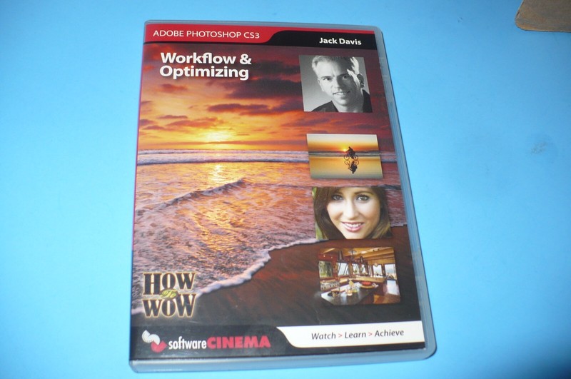 Software Cinema CD-Rom: Adobe Photoshop CS3 How to Wow – Workflow & Optimizing
