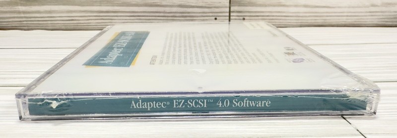 Adaptec EZ-SCSI 4.0 Software For Windows Quick Reference - CS42 - New Sealed A7 gallery