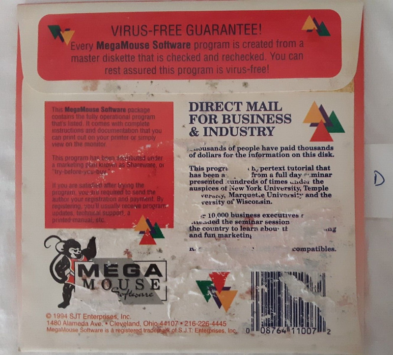 Direct Mail for Business & Industry retro 5.25" floppy FREE SHIPPING 94 SEE NOTE gallery