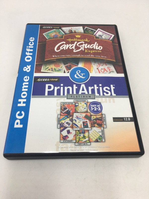Hallmark Card Studio Express v1.0 & Print Artist Platinum v12.0 (PC Home Office) gallery