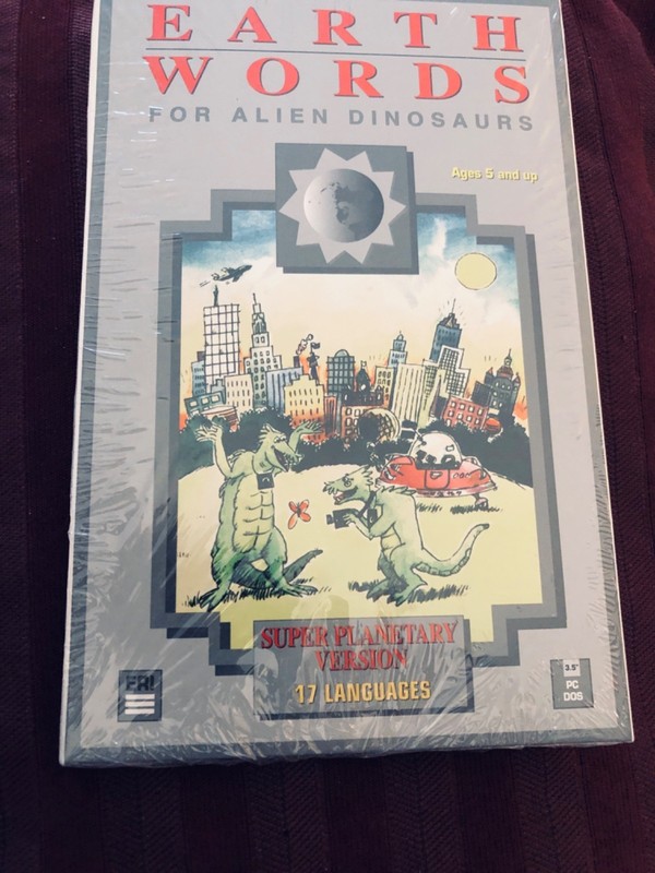 EARTH WORDS FOR ALIEN DINOSAURS Super Planetary Version in 17 Languages NEW