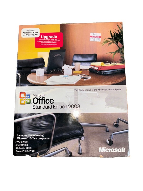 Microsoft Office Standard Edition 2003 Upgrade (021-06153) + 97 Small Business