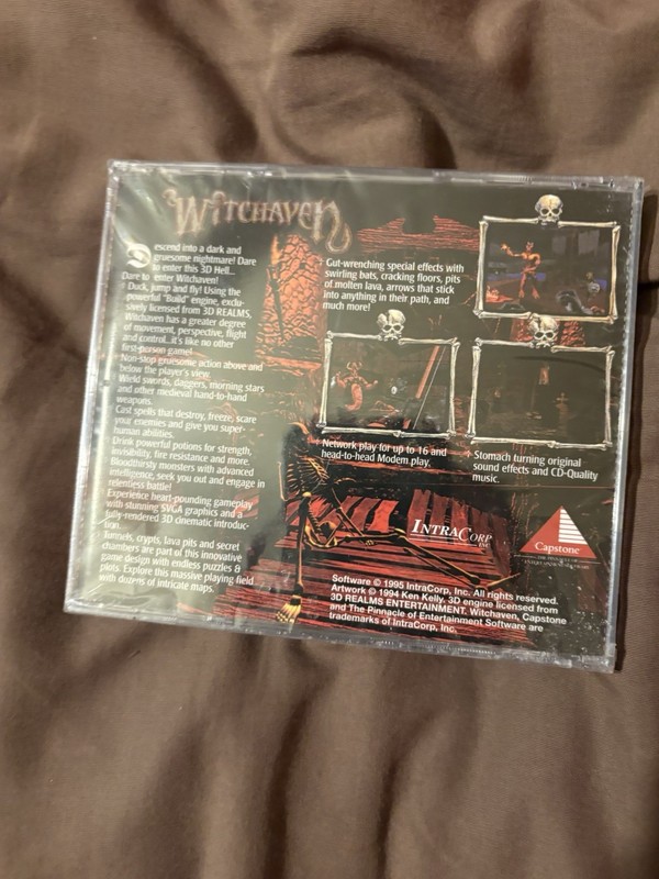 Witchaven PC CD dark medieval role-playing goblins demons magic game! gallery