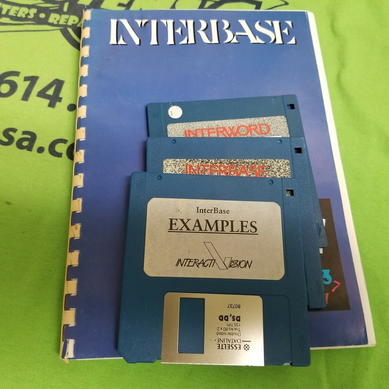 INTERBASE AMIGA by Interactivision – Professional Database – INTERWORD – AMIGA