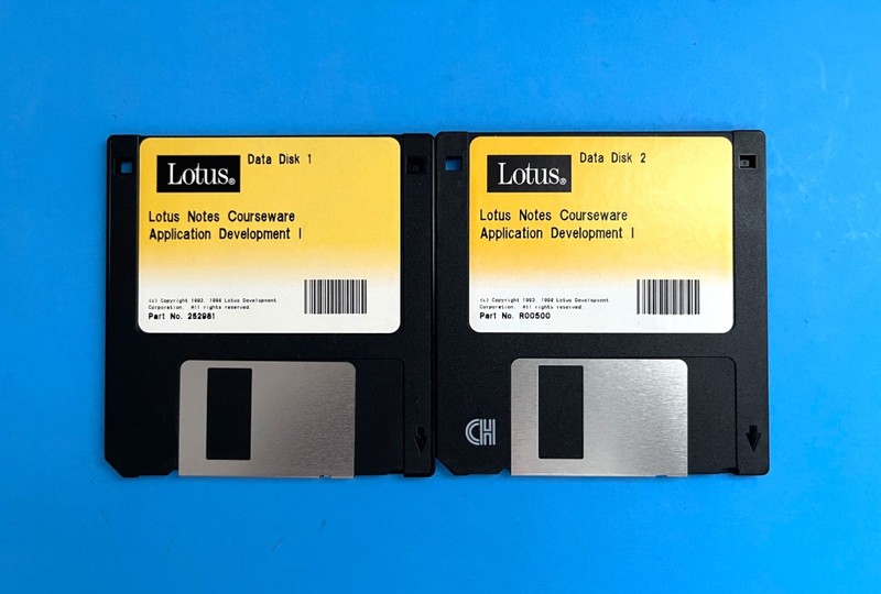 Lotus Notes Courseware: Application Development 1 (Disks 1 & 2)