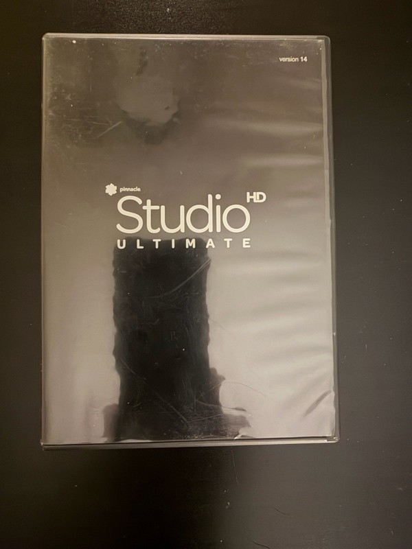 Pinnacle Studio Ultimate HD Version 14 DVD With Key And bonus Disc.
