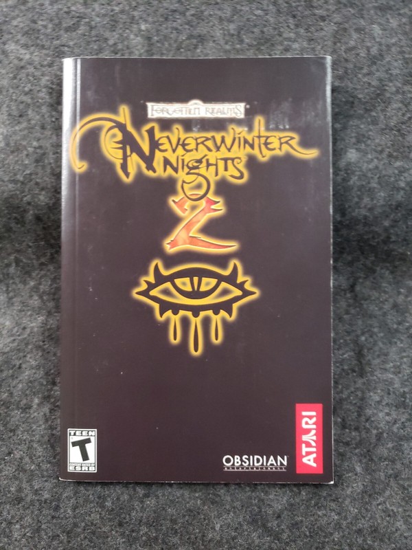 Forgotten Realms Neverwinter Nights 2 Game Manual ONLY- No Game 2006 (SB4) gallery