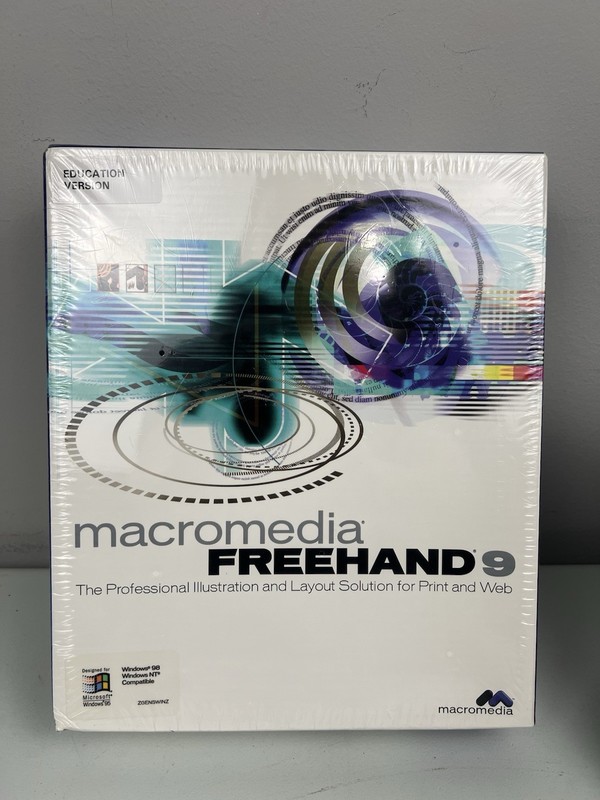 Macromedia Freehand 9 Education Edition New