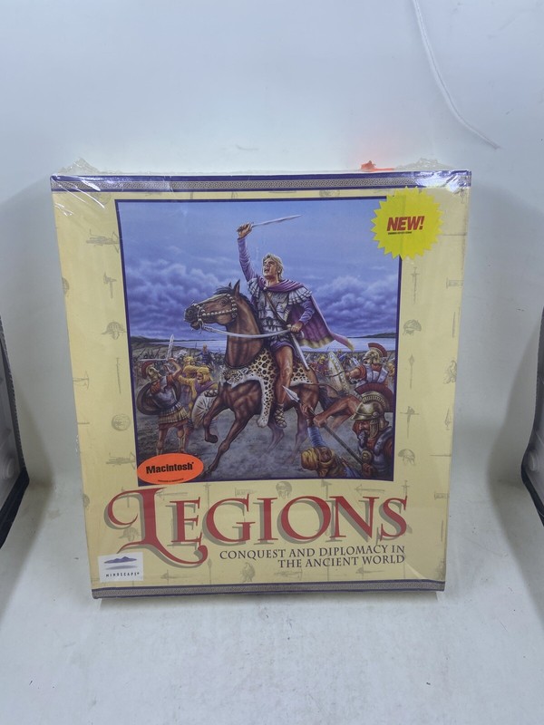 Legions Conquest and Diplomacy In The Ancient World PC CD power struggle game!