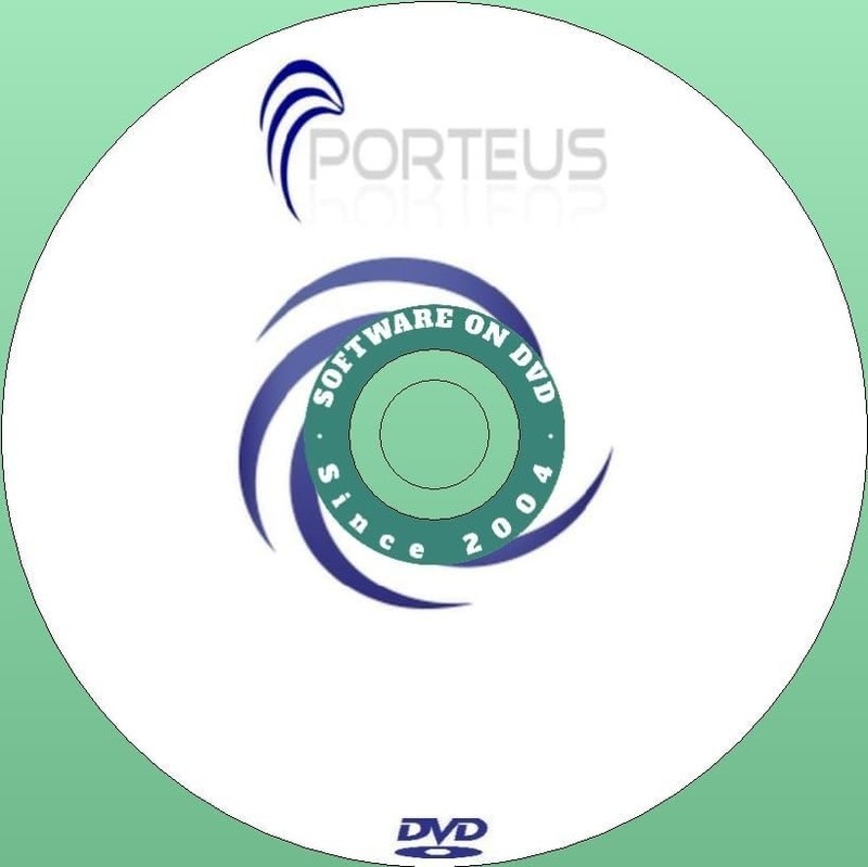 Latest New Release Porteus Linux Cinnamon OS Operating System for PC on DVD