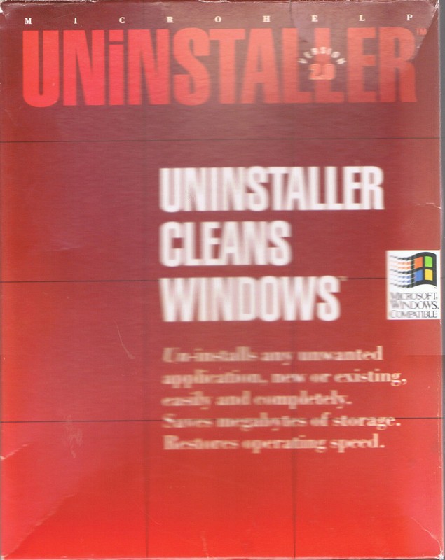 MicroHelp Uninstaller Version 2.0 (PC, MicroHelp)